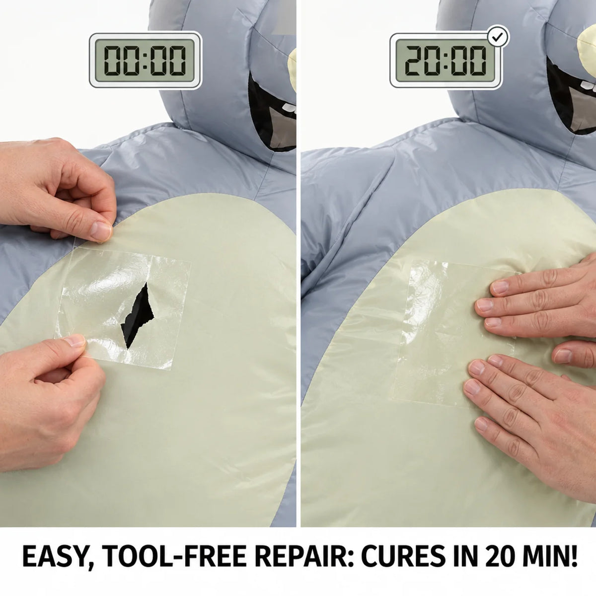 10 Pcs Repair Patch Kit Adhesive